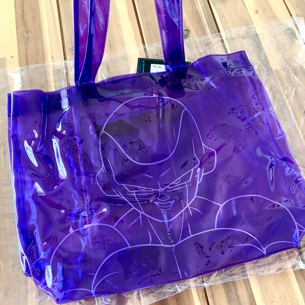 Primitive Skate x DBS Frieza - purple jelly tote bag NWT